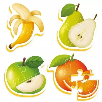 EL'BASCO Мягкие пазлы"Фрукты" 1.0