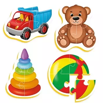 EL'BASCO Мягкие пазлы"Игрушки" 1.0