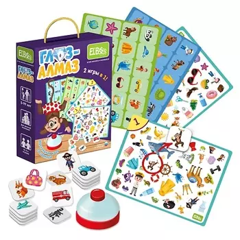 EL'BASCO Настольная игра со звонком "Глаз-Алмаз" 1.0