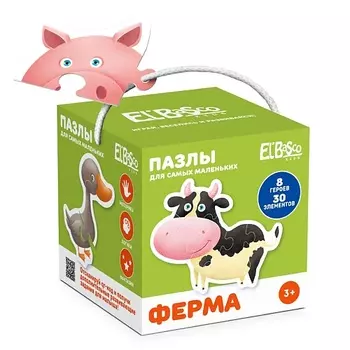EL'BASCO Пазл для малышей "Ферма" 1.0