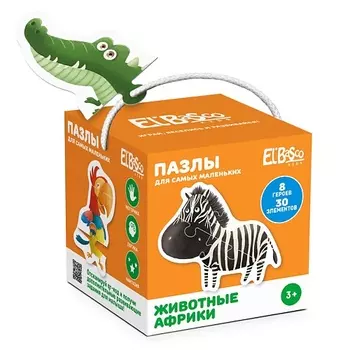 EL'BASCO Пазл для малышей "Животные Африки" 1.0