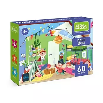 EL'BASCO Пазл "Дом. Детская" 60 элементов 1.0