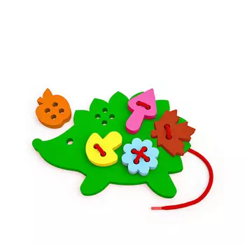 EL'BASCO Шнуровка для малышей Ежик 1.0