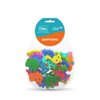 EL'BASCO Шнуровка - россыпь для малышей Ферма 1.0