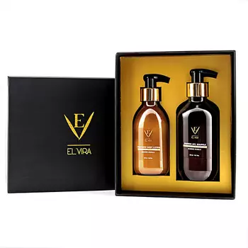 EL'VIRA Набор косметики для тела подарочный «A sensual flower» Jasmine vanilla