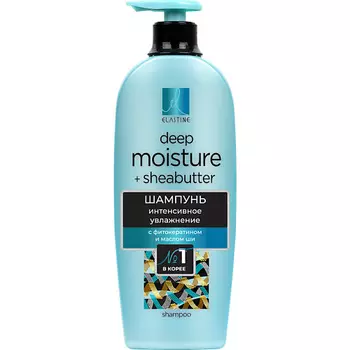 ELASTINE Шампунь для интенсивного увлажнения Phyto Keratin
