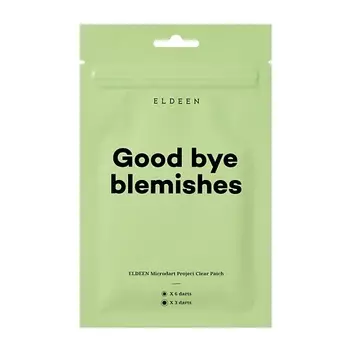 ELDEEN Патчи для лица микроигольные прозрачные Good Bye Blemishes