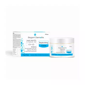 ELEGANT COSMED Крем увлажняющий с молочной кислотой, мочевиной и гиалуроновой кислотой Dermolite 100.0