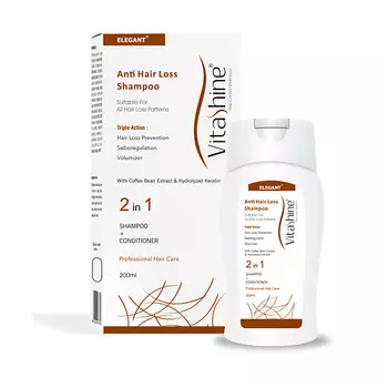 ELEGANT COSMED Шампунь против выпадения волос Vitashine 200.0