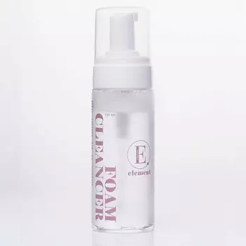 ELEMENT Пенка для умывания лица с экстрактом розы + гиалуроновая кислота FOAM CLEANCER skincare