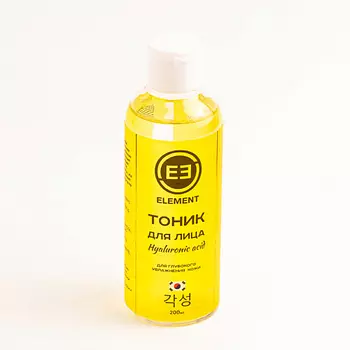 ELEMENT Тоник для лица HYALURONIC ACID Для глубоко увлажнения кожи 200.0