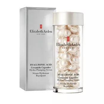 ELIZABETH ARDEN Cыворотка для лица и шеи увлажняющая с церамидами и гиалуроновой кислотой Ceramide Capsules