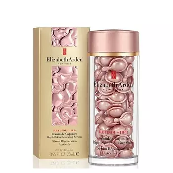 ELIZABETH ARDEN Обновляющие антивозрастные капсулы Retinol + HPR Ceramide Capsules