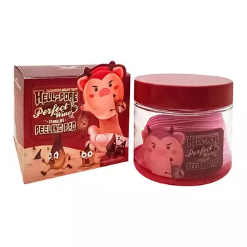 ELIZAVECCA Очищающие винные пэды Hell-Pore Perfect Wine Sparkling Peeling Pad