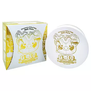 ELIZAVECCA Патчи гидрогелевые с гиалуроновой кислотой Hell-Pore Gold Hyaluronic Acid Eye Patch