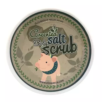 ELIZAVECCA Скраб для тела с морской солью и экстрактом зелёного чая Greentea Salt Body Scrub