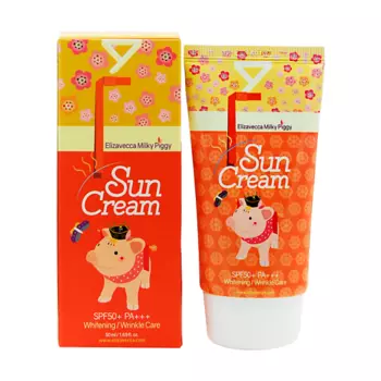 ELIZAVECCA Солнцезащитный крем с коллагеном 50.0