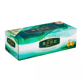 ELLEAIR Салфетки бумажные в коробке Lotion Tissue Herbs 160