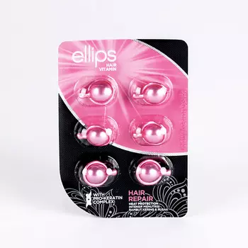 ELLIPS Hair Vitamin Hair Repair. Масло для сильно поврежденных волос 6.0