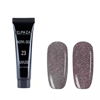 ELPAZA PROFESSIONAL Полигель для моделирования и укрепления ногтей светоотражающий