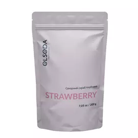 ELSEDA Сахарный скраб клубника для тела 200.0