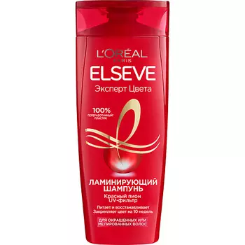 ELSEVE Ламинирующий шампунь "Эксперт Цвета", для окрашенных или мелированных волос Color Protect