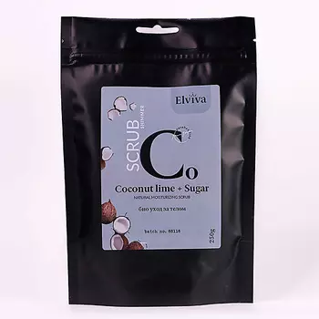 ELVIVA Скраб антицеллюлитный для тела "Coconut lime and Sugar" 250.0