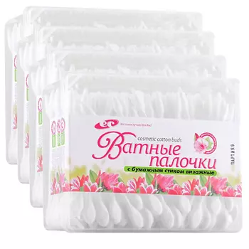 ЕМЕЛЬЯНЪ САВОСТИНЪ Палочки визажные ЭКО с бумажным стиком 720