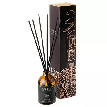 EMERGE Диффузор ароматический Black Pepper Amber Neroli для дома с палочками 100.0