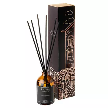 EMERGE Диффузор ароматический Хвойный Лес для дома с палочками 100.0