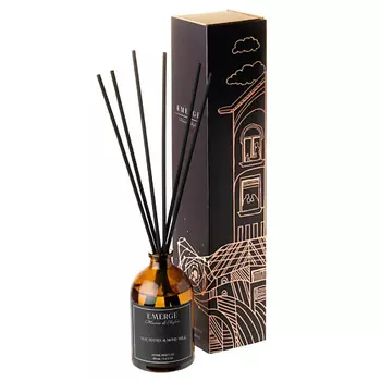 EMERGE Диффузор ароматический Macadamia Almond milk для дома с палочками 100.0