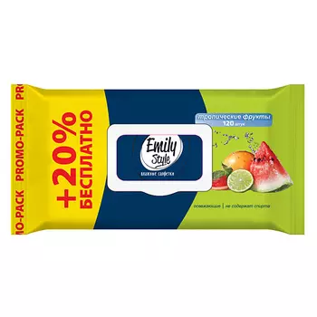 EMILYSTYLE Влажные гигиенические салфетки 120.0