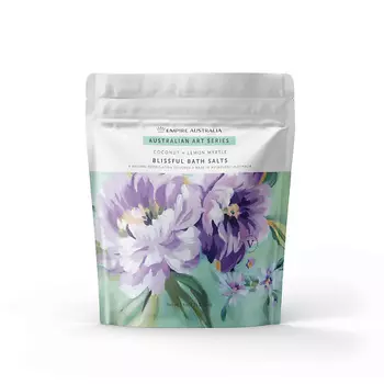 EMPIRE AUSTRALIA Соль для ванны с маслами кокоса и лимонного мирта Australian Art Series