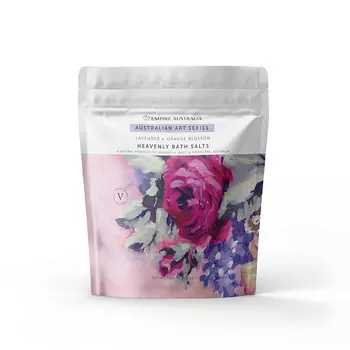 EMPIRE AUSTRALIA Соль для ванны с маслами лаванды и цветков апельсина Australian Art Series