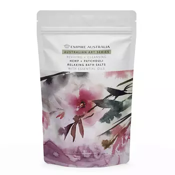 EMPIRE AUSTRALIA Соль для ванны с маслами пачули и семян конопли Australian Art Series