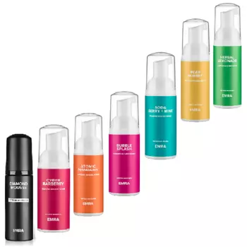 EMRA Набор пенок для очищения зубов и брекет систем DIAMOND MOUSSE