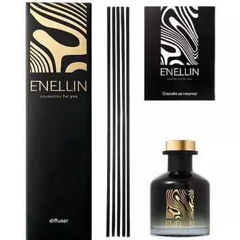 ENELLIN Парфюм для дома с запахом Пион люкс аромадиффузор с палочками 50.0