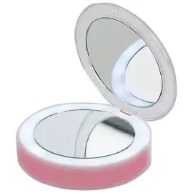 ENERGY Зеркало косметическое складное EN-702, LED подсветка