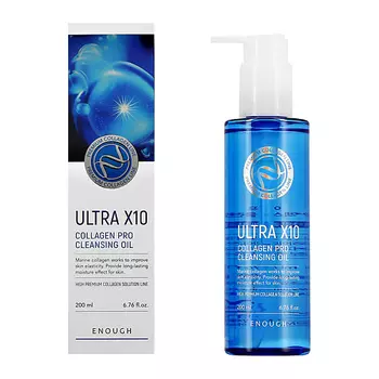ENOUGH Масло для умывания ULTRA X10 COLLAGEN PRO увлажняющее 200.0