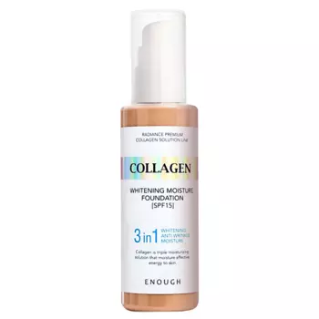 ENOUGH Тональный крем для лица матовый Коллаген 3 в 1