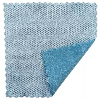 EOLITHIC Микрофибра-скраб голубая для очистки поверхностей