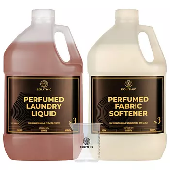EOLITHIC Набор гель для стирки и кондиционер для белья, парфюмированный
