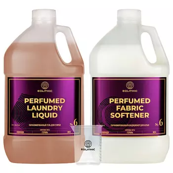 EOLITHIC Набор гель для стирки и кондиционер для белья, парфюмированный