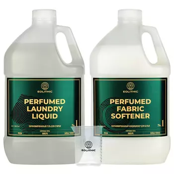 EOLITHIC Набор гель для стирки и кондиционер для белья, парфюмированный