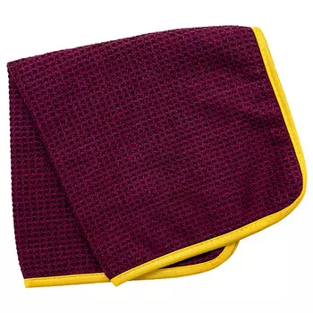 EOLITHIC Вафельная фиолетовая микрофибровая салфетка