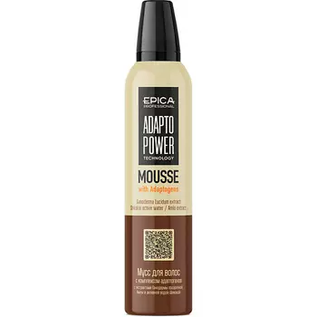 EPICA PROFESSIONAL Мусс для восстановления и питания волос с комплексом адаптогенов Adapto Power