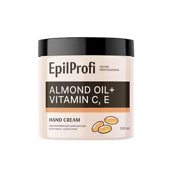 EPILPROFI Крем для рук омолаживающий для очень сухой кожи Almond Oil 500.0