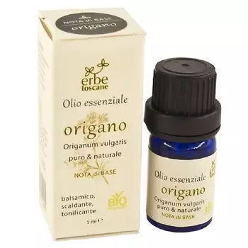 ERBE TOSCANE Масло эфирное орегано BIO 5.0