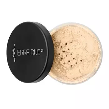 ERRE DUE Пудра для лица рассыпчатая с матирующим эффектом Mattifying Loose Powder