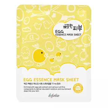 ESFOLIO Маска для лица яичная 25